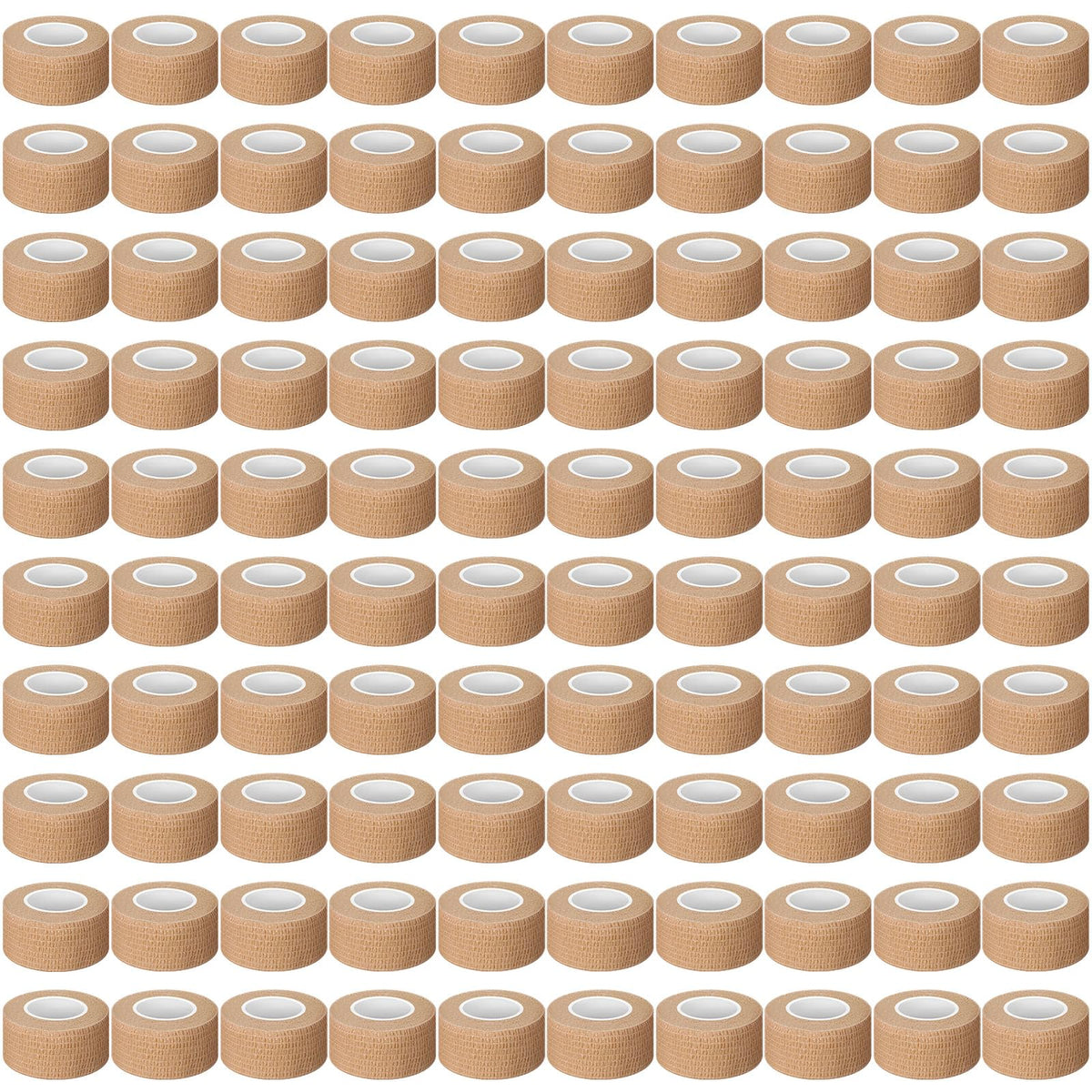 Treela self-adhesive bandage wrap nude, 1in x 5yd, for quick wraps and support.