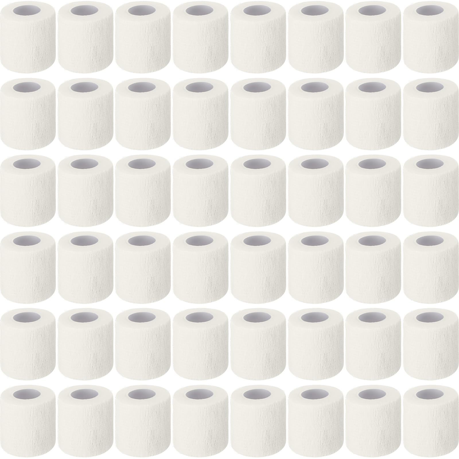 Treela self-adhesive bandage wrap in white for quick wrap-around coverage.
