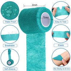 Treela emerald green wrap provides breathable protection during training sessions.