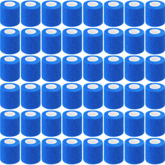 Treela wrap bandage roll blue for quick self-adhesive support.