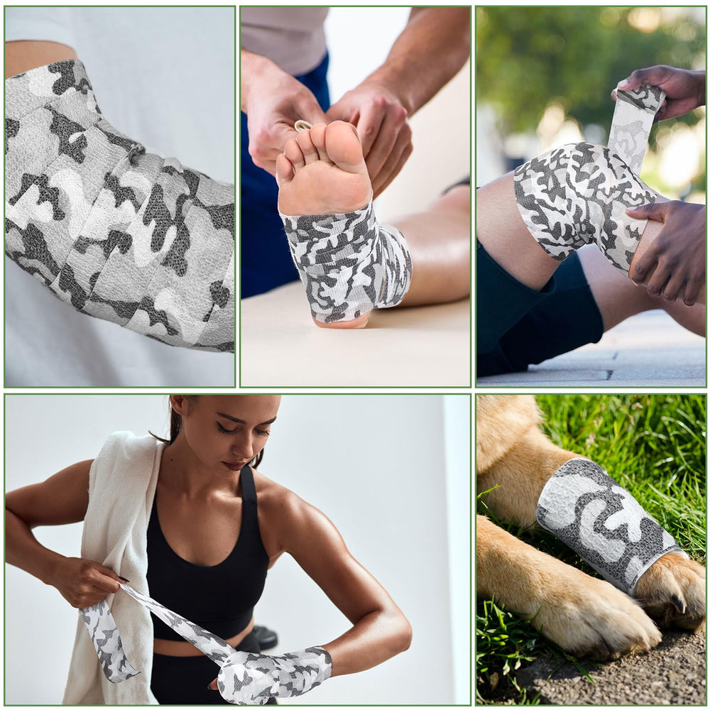 Treela wrap is easy to tear by hand for quick application.