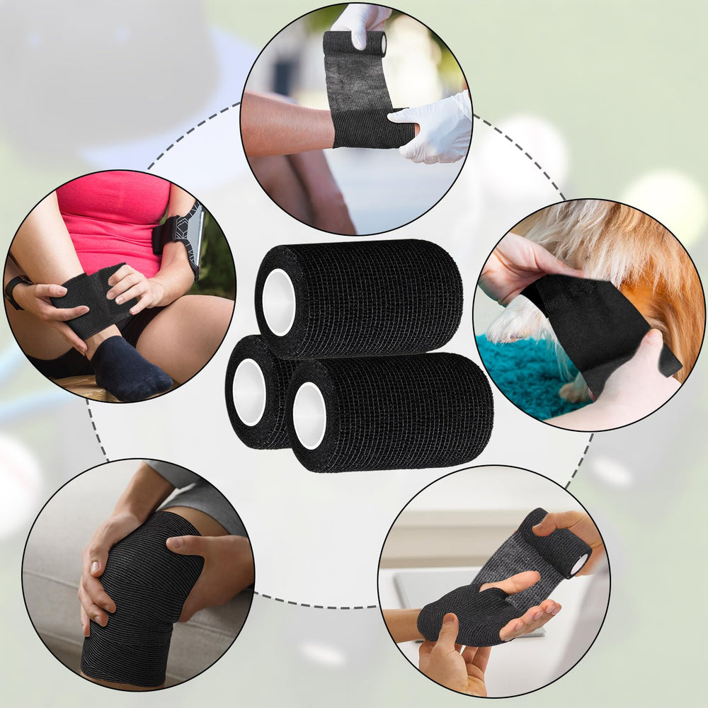 Treela wrist and ankle support bandage keeps joints secure.