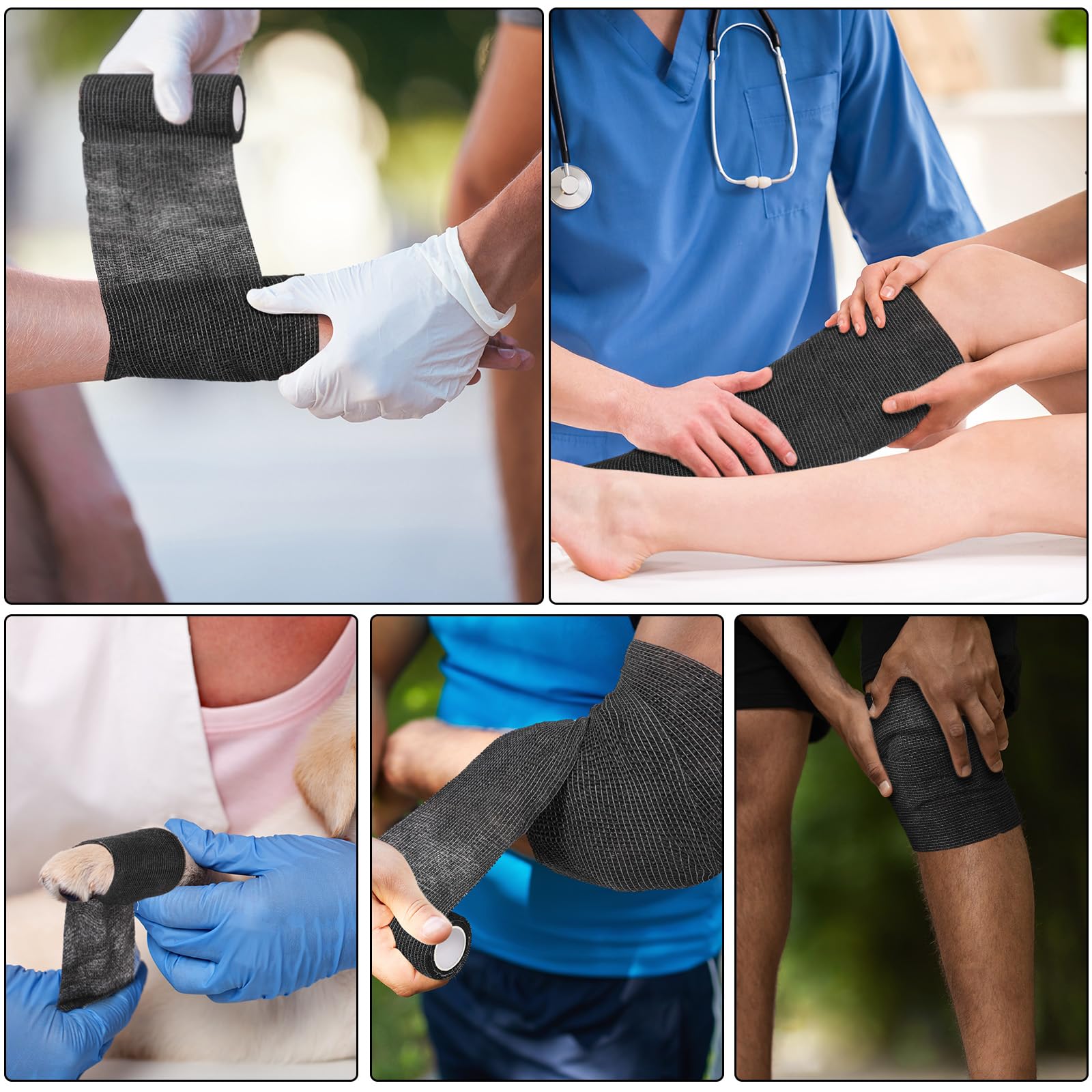 Treela wrist and ankle wrap suitable for sports protection and gentle support.