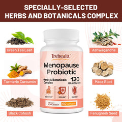 Trehealtt 13-in-1 herbs close-up with Ashwagandha and Black Cohosh