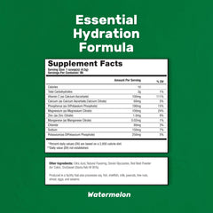 Treigning Lab hydration powder being poured into a glass for quick hydration