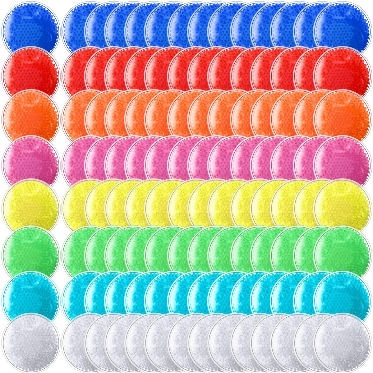 TrelaCo Boo Boo Ice Pack round 4x4 inches for targeted cold therapy and swelling relief.