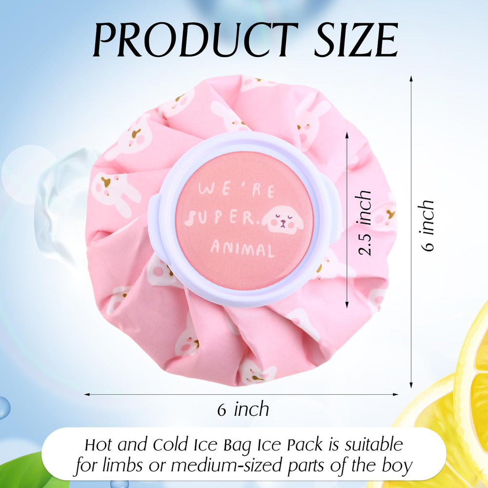 TrelaCo ice pack 6-inch sealed with leakproof liner for mess-free use.