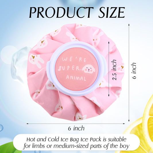 TrelaCo ice pack 6-inch sealed with leakproof liner for mess-free use.