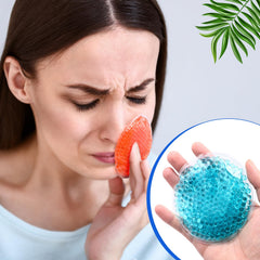 TrelaCo round ice packs suitable for skincare routines and swelling reduction.