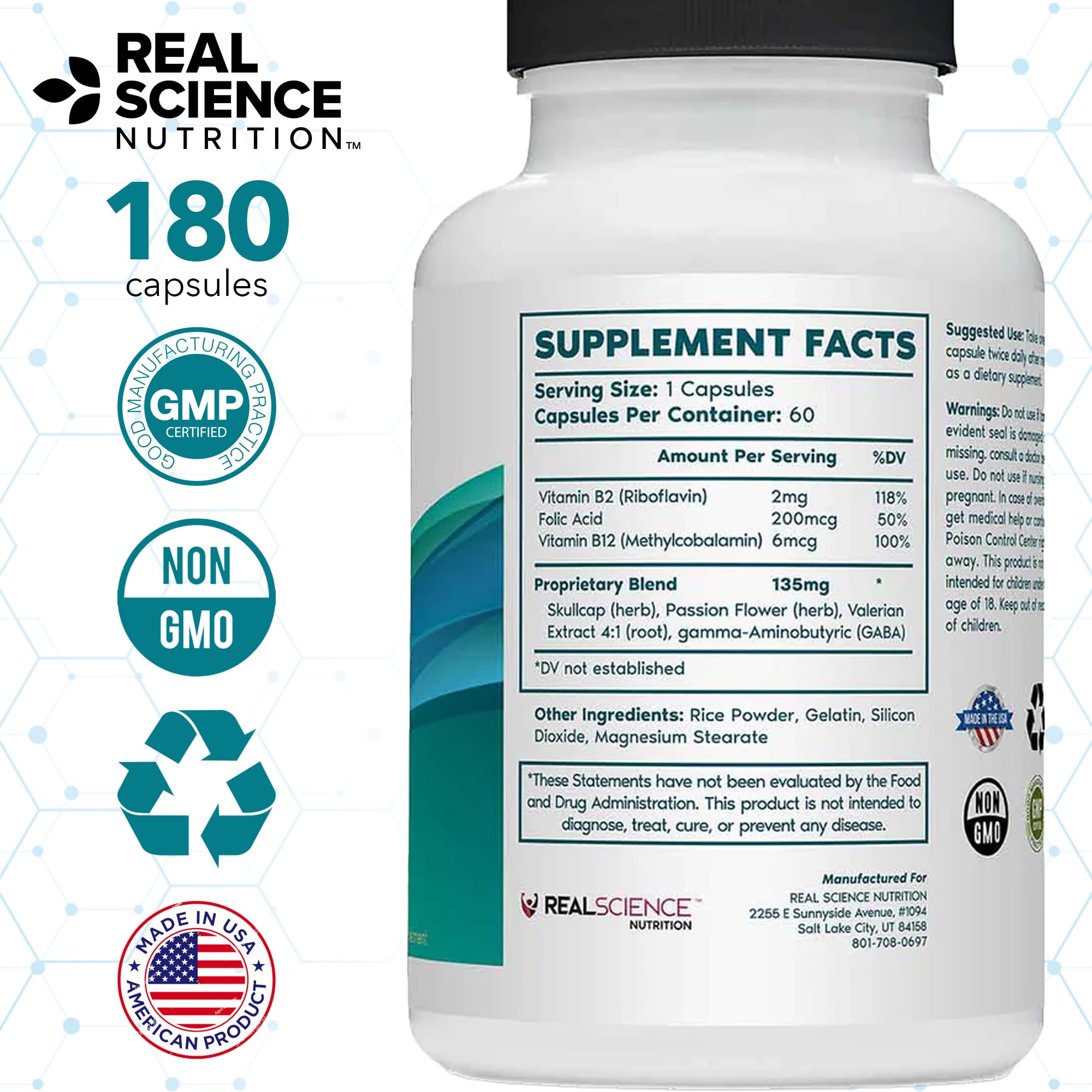 Tremanol Natural Aid manufactured in USA in a GMP certified facility