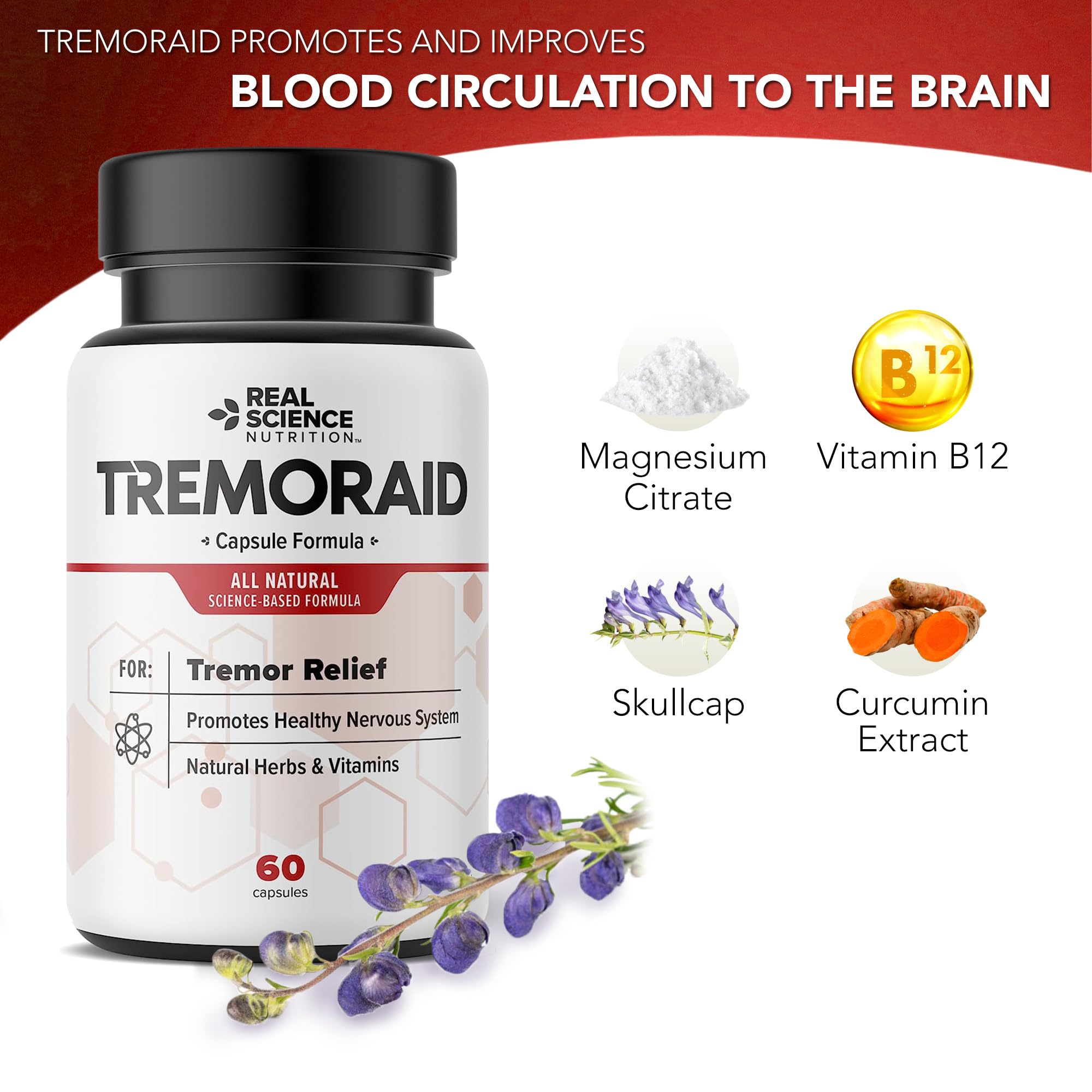Tremoraid 3-bottle pack for consistent daily supplementation