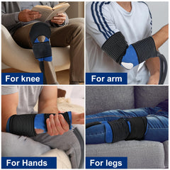 Trewf multi-joint knee pads support versatile cooling around joints.