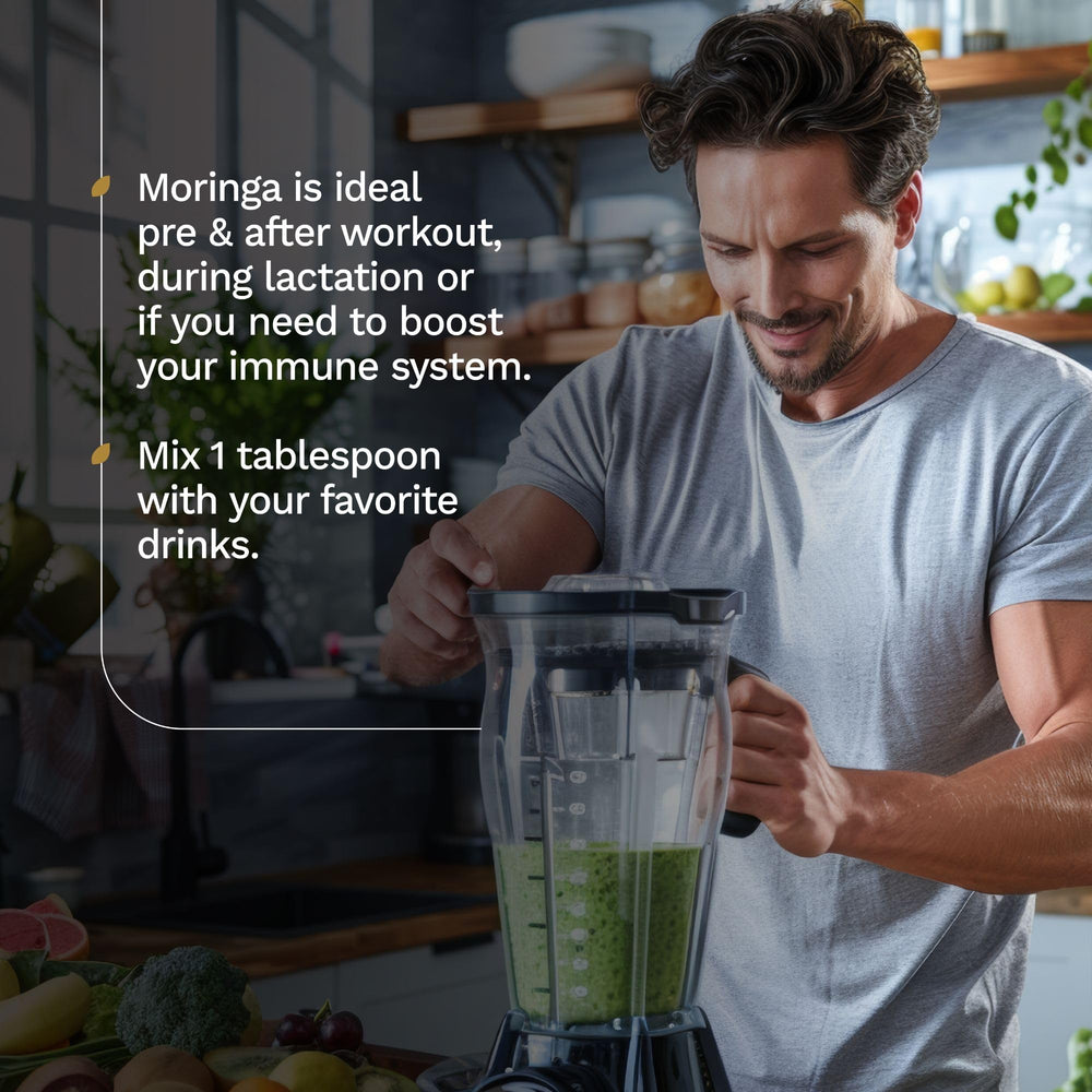 TRIBE ORGANICS Moringa Powder green chemistry and sustainability