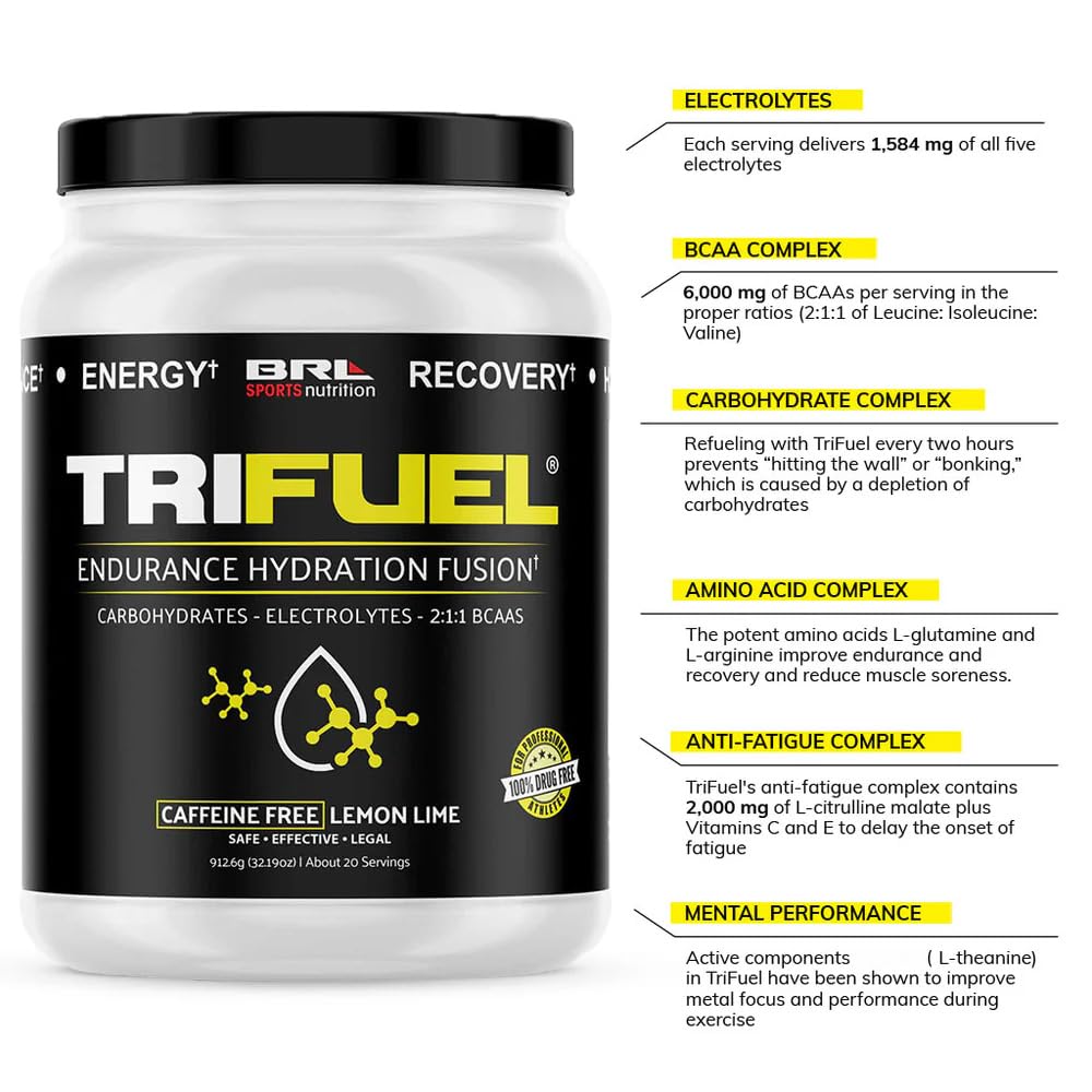 Athlete using TriFuel during training for sustained energy and recovery.