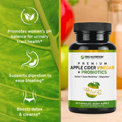 TRIO NUTRITION Women's wellness focus on pH balance and urinary health