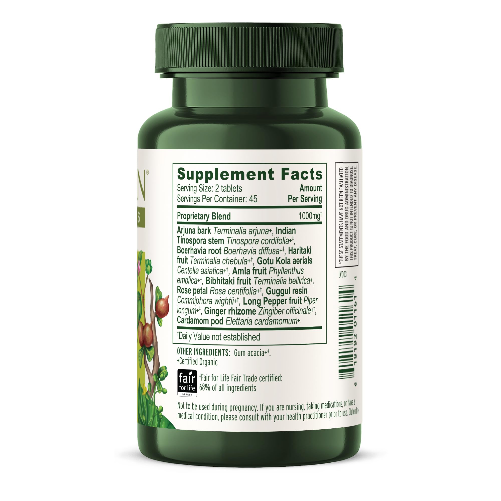 Banyan Heart Formula tablets for a simple daily routine