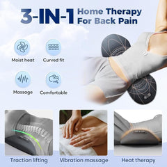 Triple Fusion Back Massager heat mode provides soothing warmth