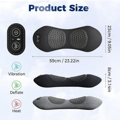 Triple Fusion Back Massager in use supports better posture during long days