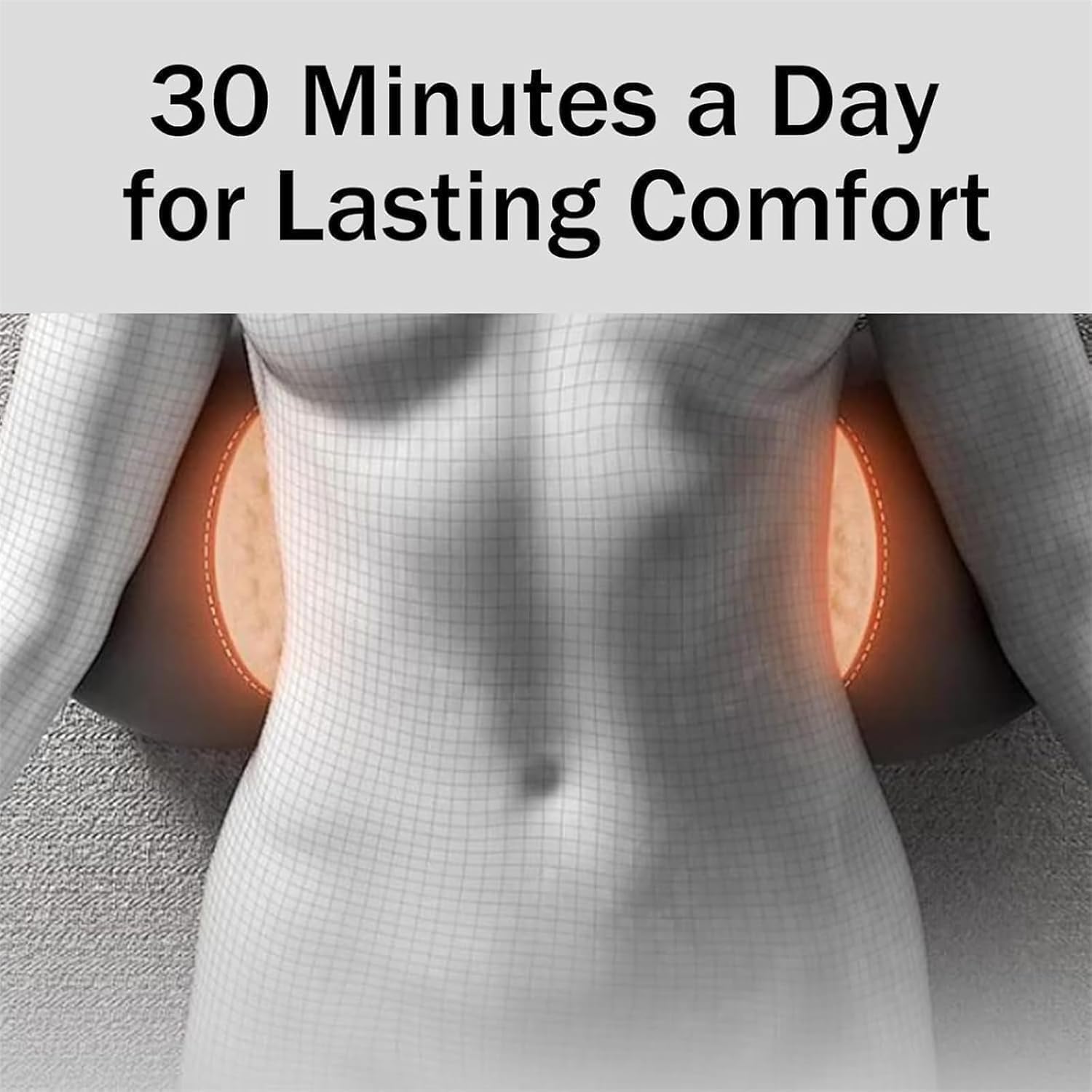 Triple Fusion Back Massager vibration mode helps relax tense muscles