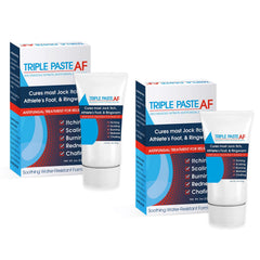 Triple Paste AF 2oz tube for fast antifungal care during workouts.