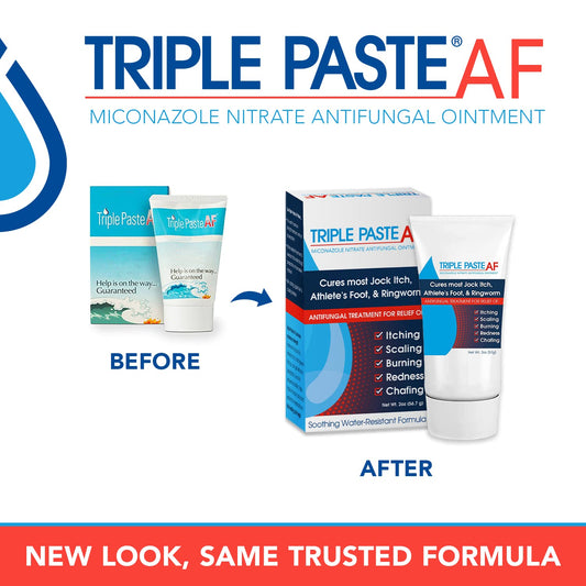 Triple Paste AF pack of 2 for ongoing gym foot care.