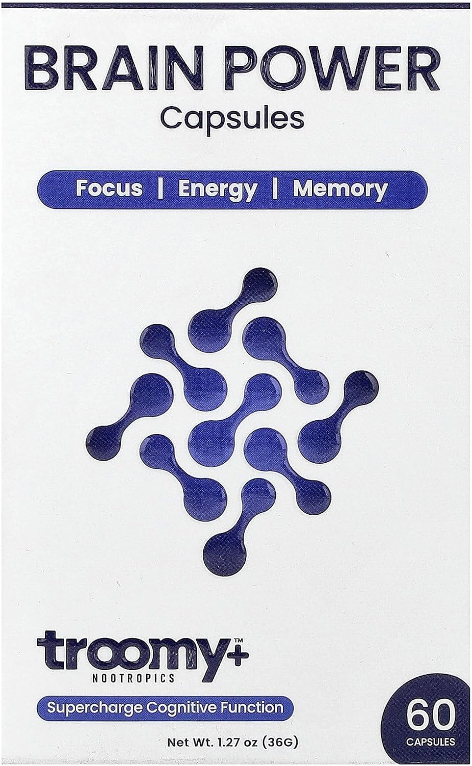 Label close-up showing ingredients like Citicoline and Lion’s Mane.
