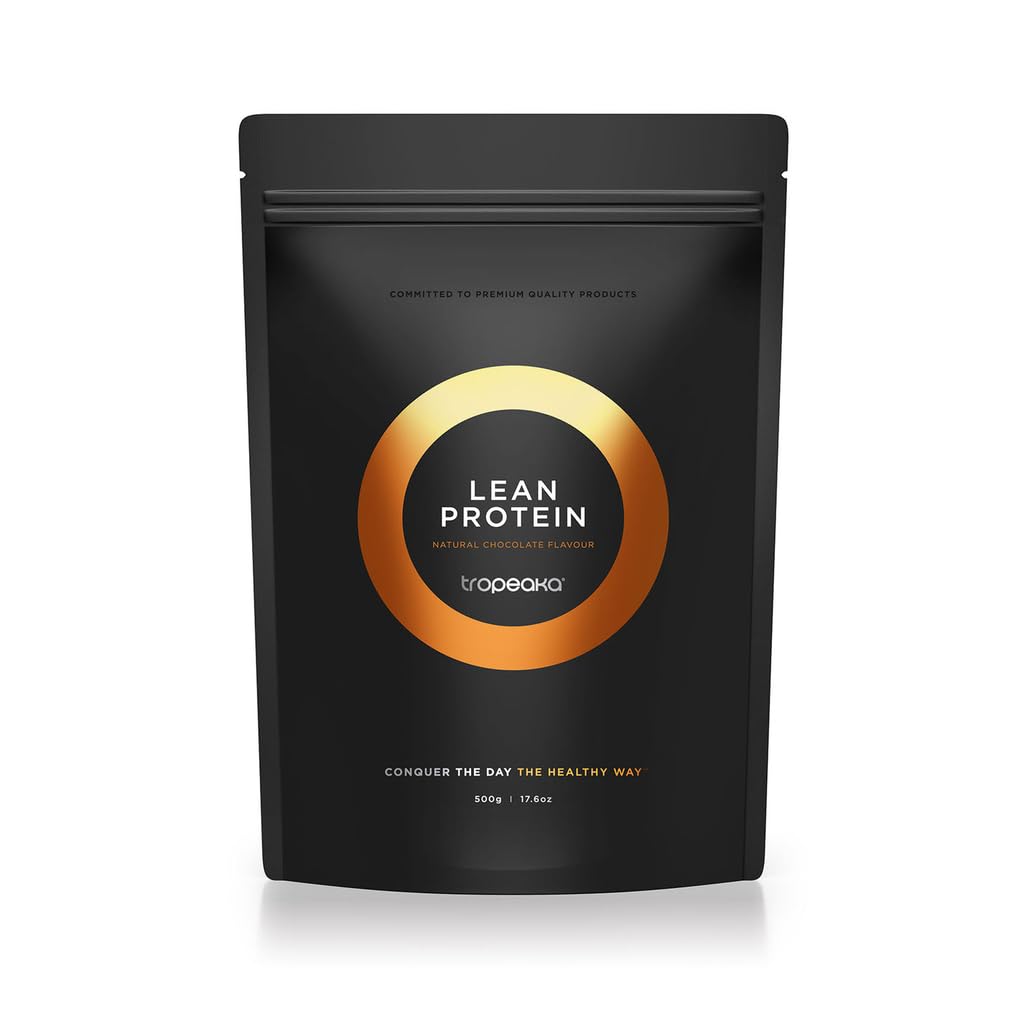 Tropeaka Lean Protein chocolate bottle for post-workout fueling