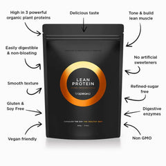 Tropeaka Lean Protein chocolate shake in glass after workout