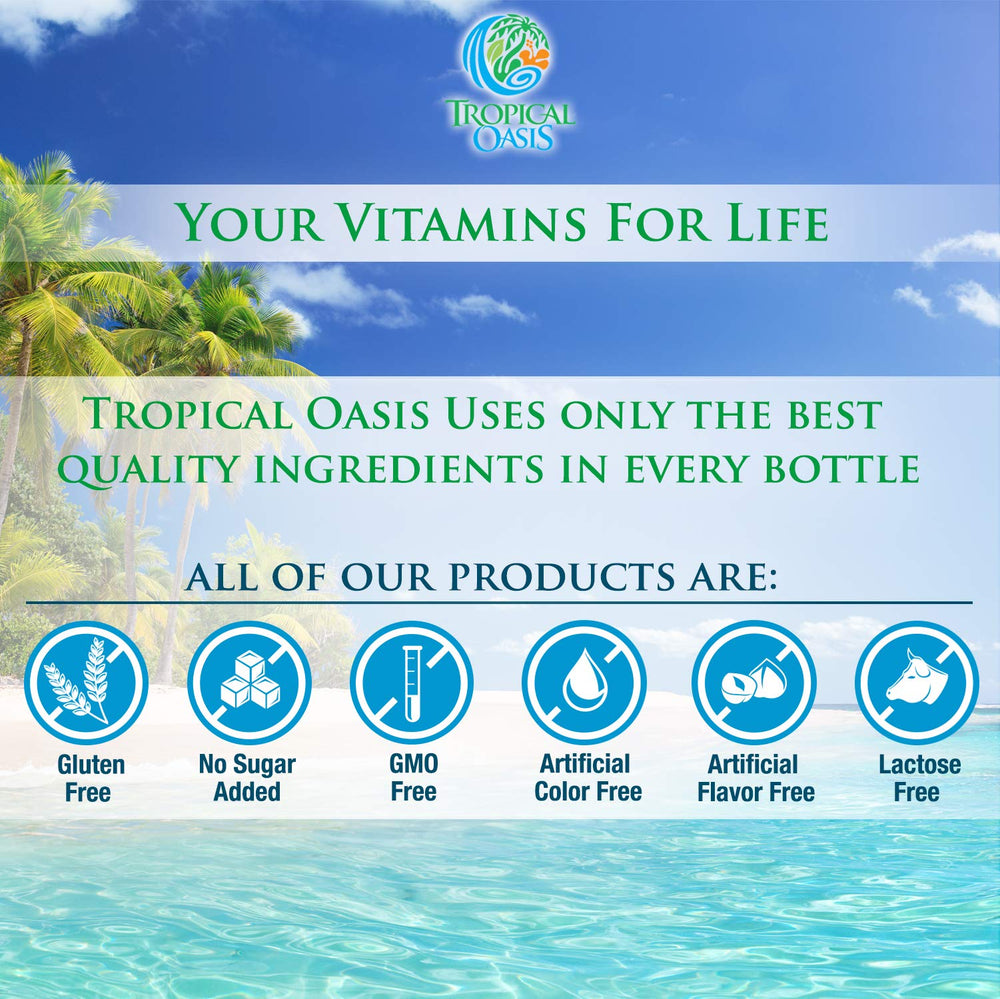 Tropical Oasis daily capful – simple, convenient routine