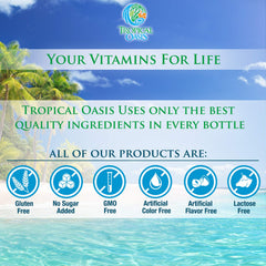 Tropical Oasis daily capful – simple, convenient routine