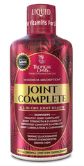 Tropical Oasis Joint Complete liquid bottle for daily joint support.