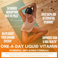 Tropical Oasis Mega Premium Multivitamin label closeup highlights key nutrients