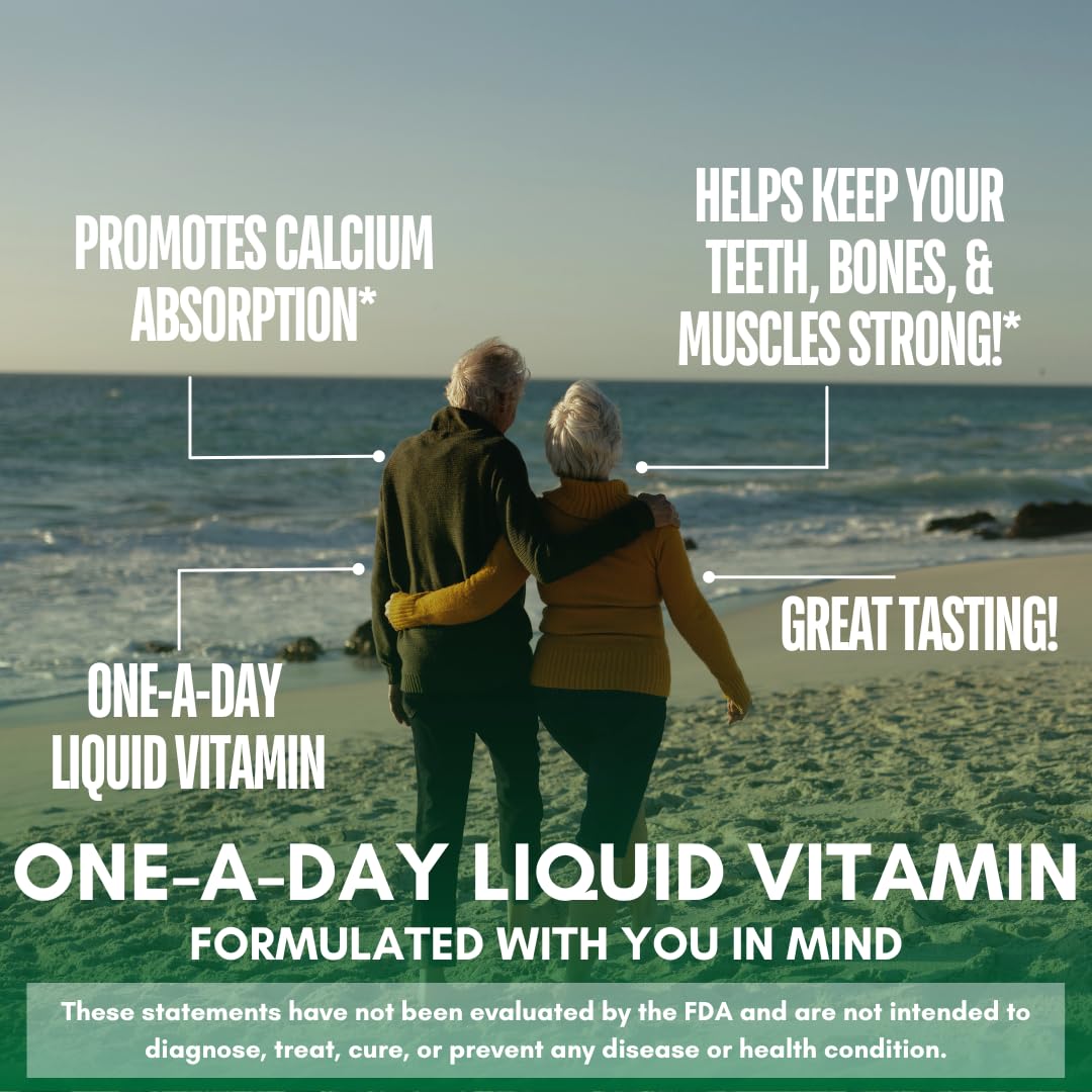 Tropical Oasis orange-flavor liquid supplement bottle invites easy daily use.