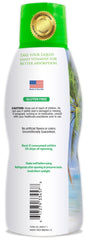 Tropical Oasis plant-based minerals label highlights natural sourcing.