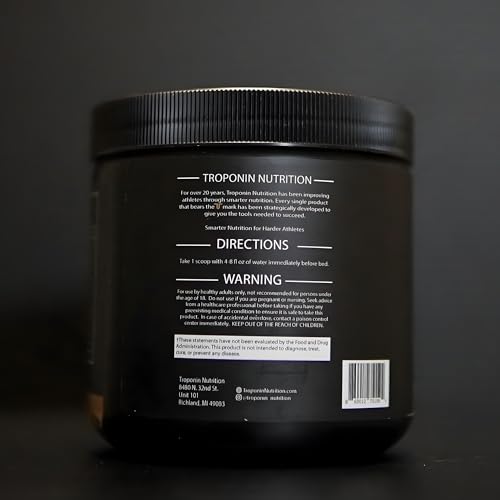 Powder dissolving smoothly in water for restful sleep.
