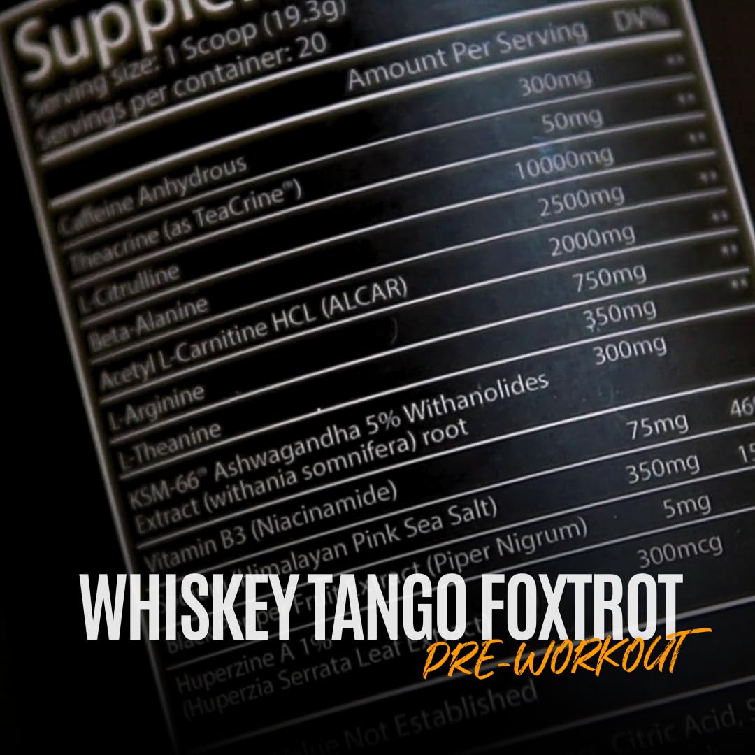 Troponin WTF Pre-Workout Strawberry Lemonade Snake Bite digest shot hinting metabolism support