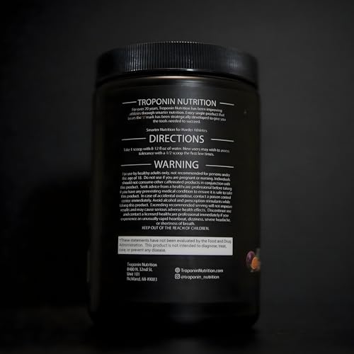 Troponin WTF Pre-Workout Strawberry Lemonade Snake Bite shaker ready to mix