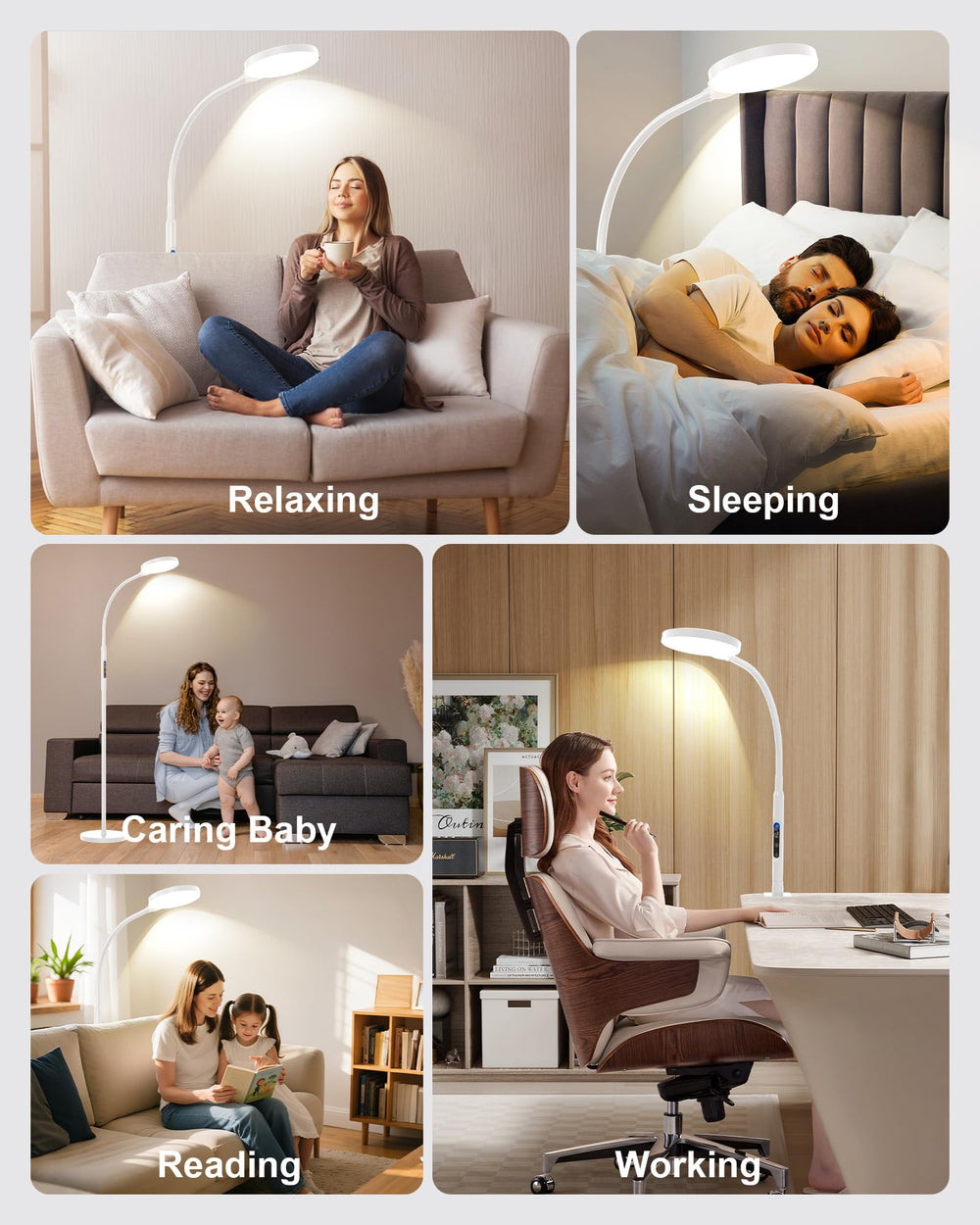 TroupePal lamp scene illustrating 11,000 lux daylight atmosphere.