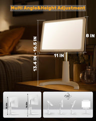 TroupePal 3-in-1 desk lamp with detachable panel and portability