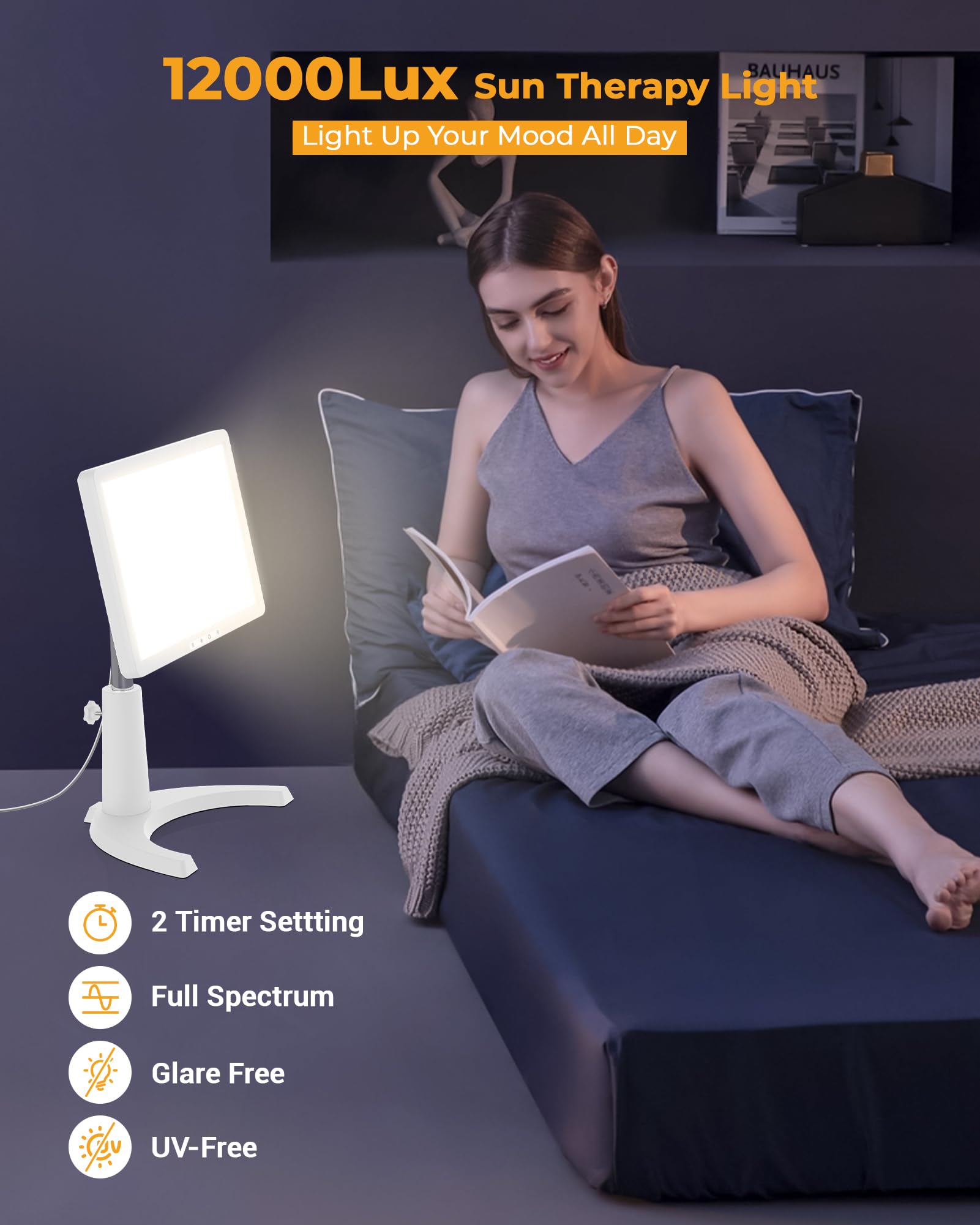 TroupePal smart timer feature for scheduling light sessions