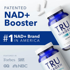 TRU NIAGEN box on desk ready for a convenient wellness routine