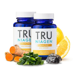 TRU NIAGEN Immune bottle front showing daily immune support packaging