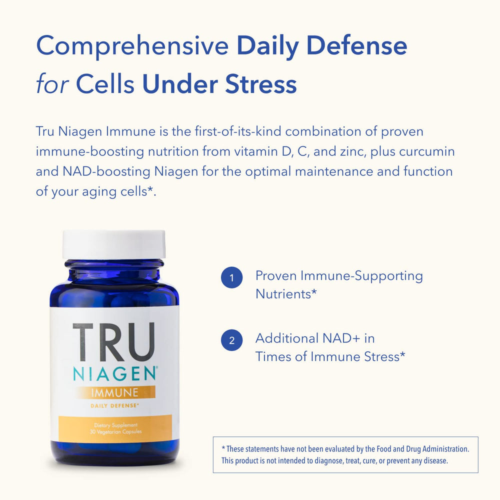 TRU NIAGEN Immune Theracurmin visual emphasizes enhanced absorption