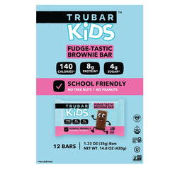 TRUBAR Kids Bar featuring organic pea protein for energy on the go