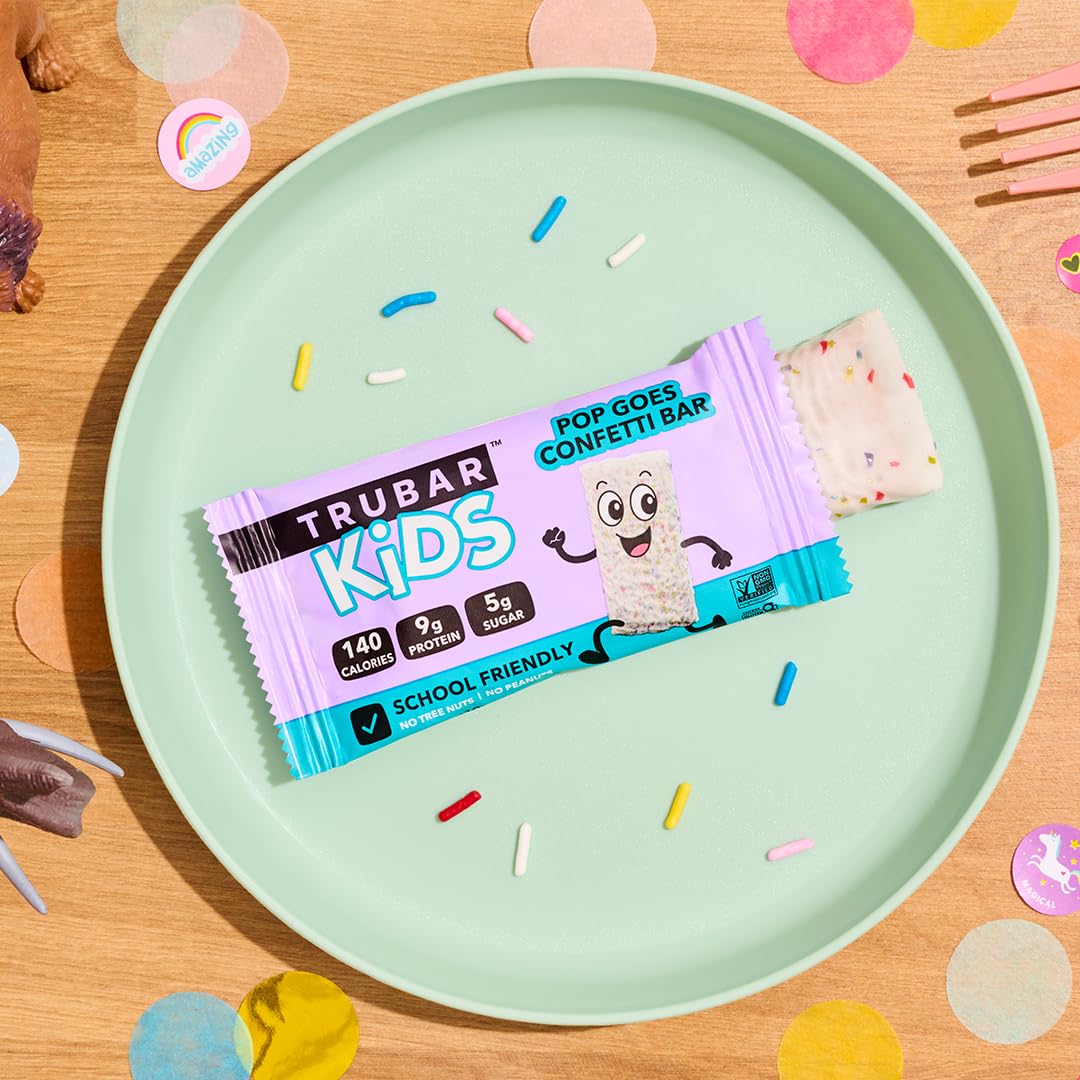 TRUBAR gluten-free peanut-free tree-nut-free for safer school snacks