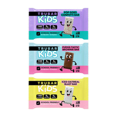 TRUBAR Pop Goes Confetti bar ready as a kid-friendly study break snack.