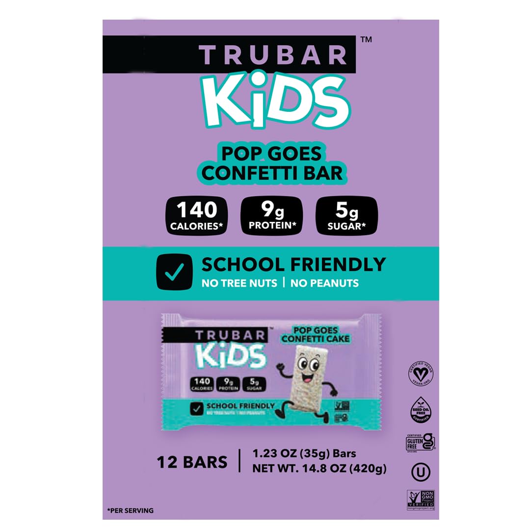 TRUBAR simple ingredients like oats and sunflower seeds