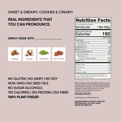 TRUBAR Smother Fudger Peanut Butter bar coated in cocoa.