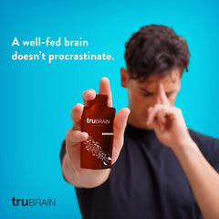 TruBrain Drink highlights guayusa for enhanced focus.