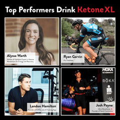 TruBrain Ketone XL lemonade shot poured into glass highlighting sugar-free energy
